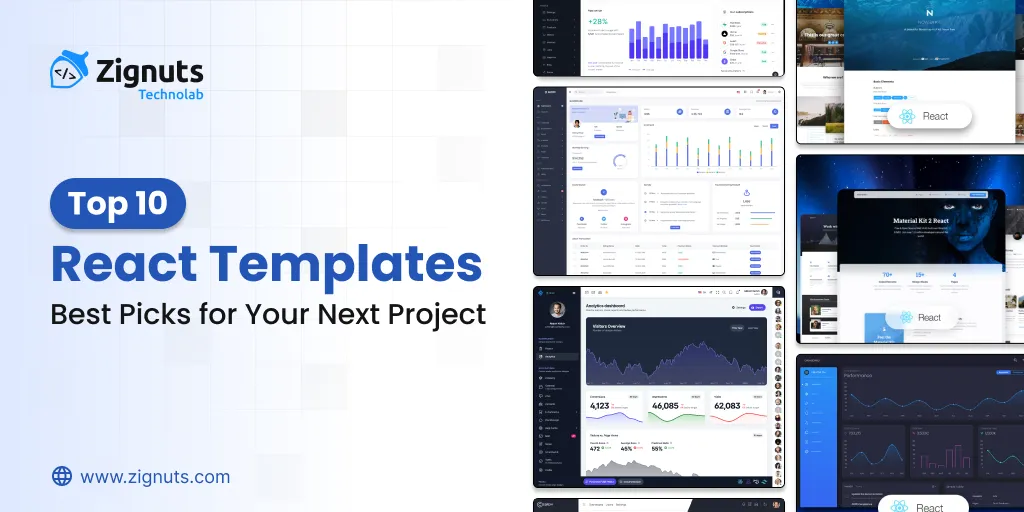 Top 10 React Templates Best Picks for Your Next Project